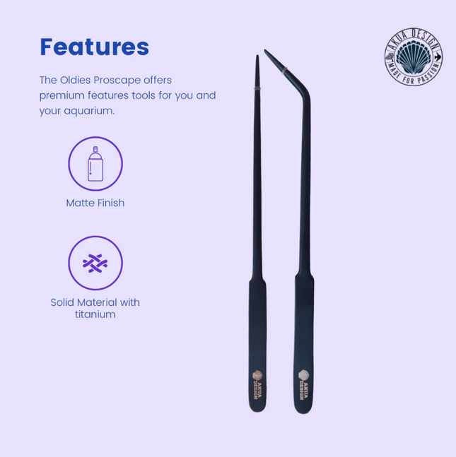 Pinces Aquarium Classique Précision Proscape