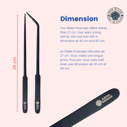 Pinces Aquarium Classique Précision Proscape