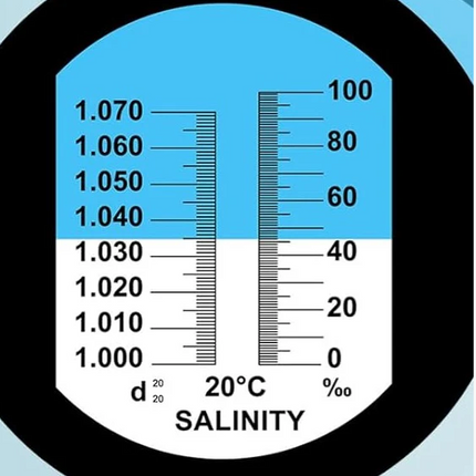 RS ATC Réfractomètre Testeur de Salinité - Ajustement Automatique de la Température