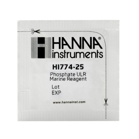Hanna Instrument Marine Phosphate Ultra Low Range Reagents - HI 774-25 (25 unités)