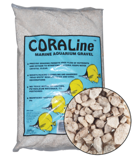 Coraline – Corail Concassé des Caraïbes – 40 lb (Caribbean Crushed Coral)