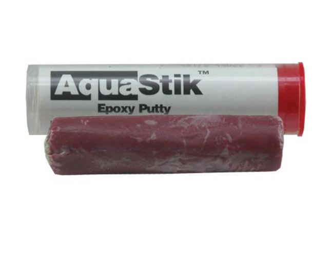 AquaStik – Pâte Époxy – Rouge Coralline