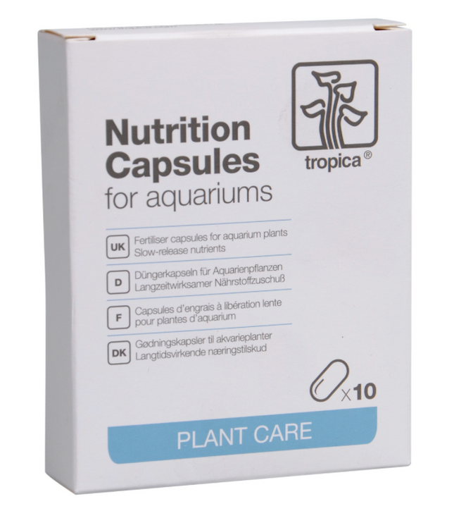 Capsules nutritives pour aquariums – 10 unités