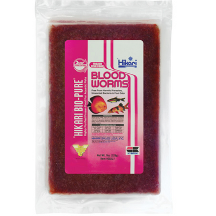 Frozen Blood Worms - Flatpack - 8 oz
