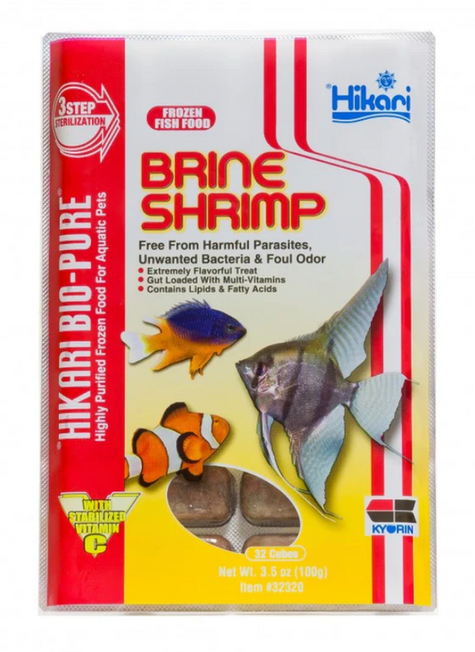 Frozen Brine Shrimp - Cubes