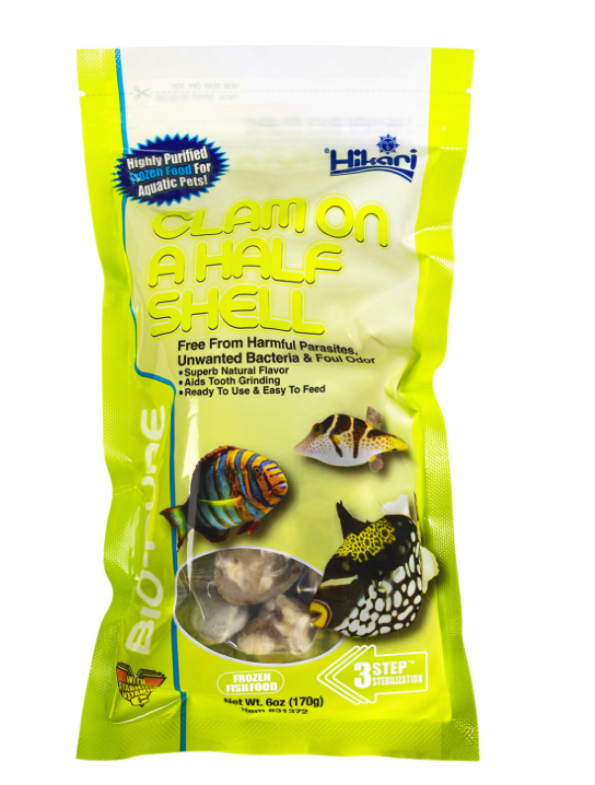 Frozen Clam on a Half Shell