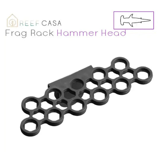 Reef Casa Hammer Head Frag Rack (11 Hole – 1/4” Glass)